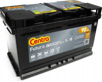 АККУМУЛЯТОР CENTRA FUTURA 90AH 720A CA900 P NAJNOWSZY МОДЕЛЬ ASSISTANCE !