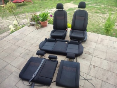 Сиденья заднее сиденье перед задняя kpl vw golf 7 vii фото №1