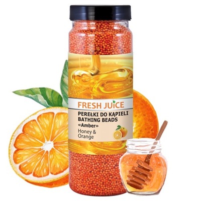 Perličky do kúpeľa Med a pomaranč 450 ml Fresh Juice