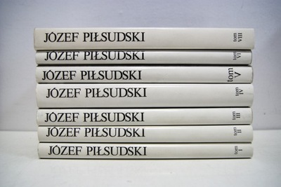 Zestaw 7 książek - Józef Piłsudski Pisma zbiorowe