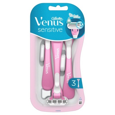Gillette Venus Sensitive maszynka do golenia 3szt