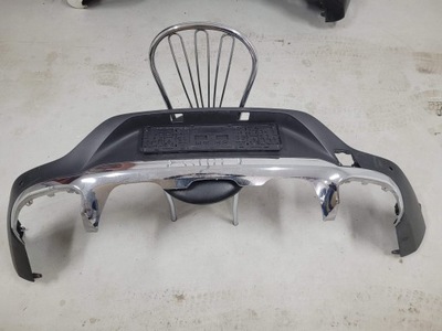 Mercedes glc w253 бампер задня молдинг хром фото №1