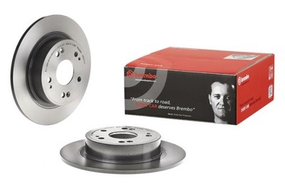 BREMBO ДИСКИ ТОРМОЗНЫЕ ЗАД HONDA ACCORD VII VIII IX СЕДАН