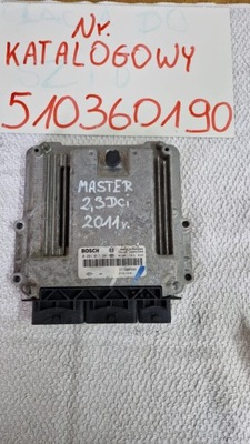 Бортовий комп'ютер renault master iii 2.3 блок керування двигуна 37100899r фото №1