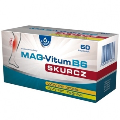 Mag-Vitum B6 Skurcz magnez 60 kapsułek