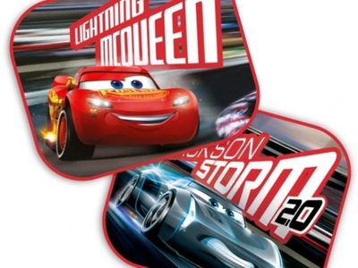 ZASŁONKI BOCZNE PRZECIWSŁONECZNE AUTA CARS 3