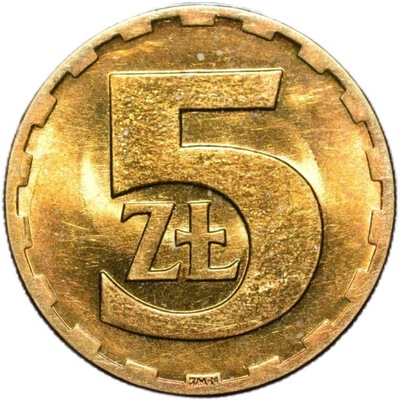 5 zł złotych 1975