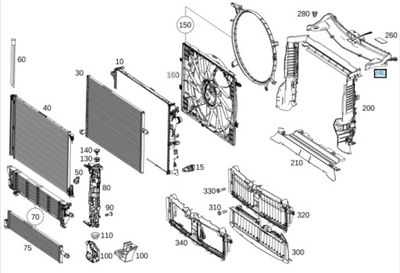 КЕРМА POWITERZA MERCEDES W257 18- A2135001900