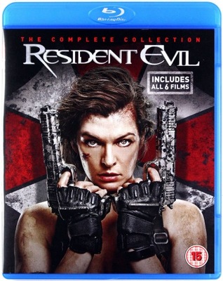 RESIDENT EVIL: THE COMPLETE COLLECTION [6BLU-RAY]