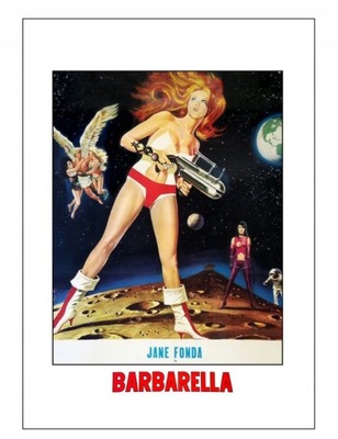 A4 Plakat BARBARELLA 1968 JANE FONDA