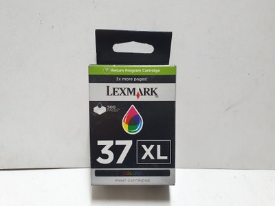 TUSZ LEXMARK 37XL KOLOR X3630 X4650 Z2420 18C2180E FV