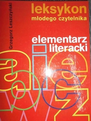 Elementarz literacki - Grzegorz Leszczyński