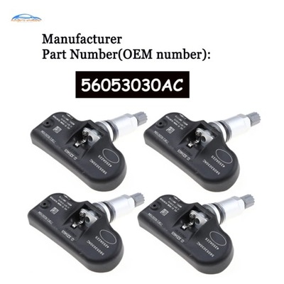 PARA CHRYSLER PACIFICA MIASTO I KRAJ DODGE AVENGER JEEP KOMPAS TPMS SENSOR  