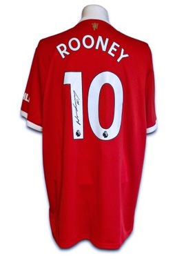 Rooney, Manchester United - koszulka z autografem od 1zł! (zag)