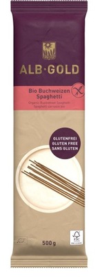 MAKARON (GRYCZANY) SPAGHETTI BEZGLUTENOWY BIO 500g