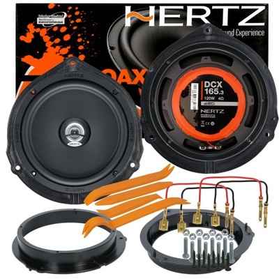 HERTZ DCX165 SPEAKERS MERCEDES E CLASS W212 FRONT  