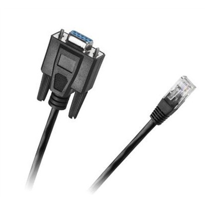 Kabel gniazdo RS232 - wtyk RJ45 1.8m