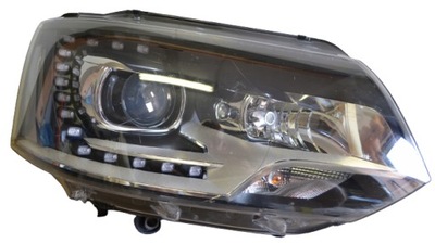 FARO DERECHA PARTE DELANTERA XENÓN DIODO LUMINOSO LED VW VOLKSWAGEN T5 RESTYLING  