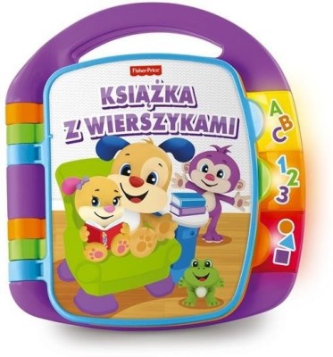 Książka z wierszykami Fisher Price