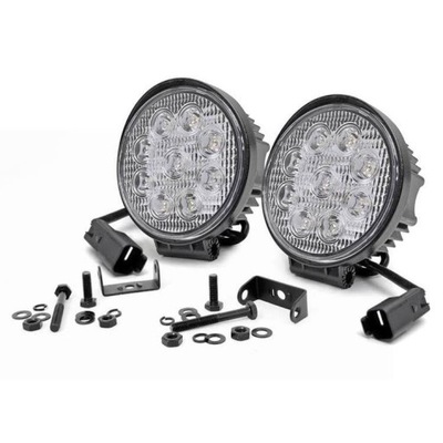 FAROS DIODO LUMINOSO LED 4'' RENDONDOS SPOT ROUGH COUNTRY  