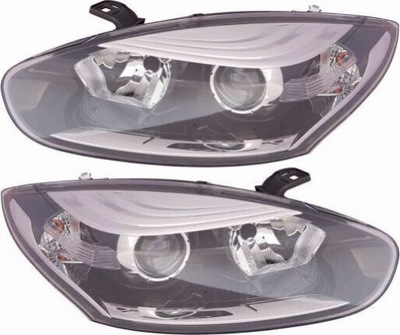 Фари лампи renault megane iii '08- набір фото №1