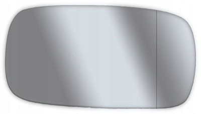 Вкладыш зеркало fiat siena punto i palio asf правое фото №1