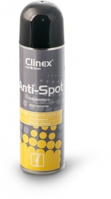 CLINEX ANTI-SPOT usuwa naklejki gumę kleje tusz