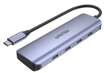 HUB USB-C 3.1, 4x USB-C, 5 Gbps, kabel 15cm, H1107K