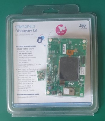 STM32F413H-DISCO - zestaw z STM32F413H
