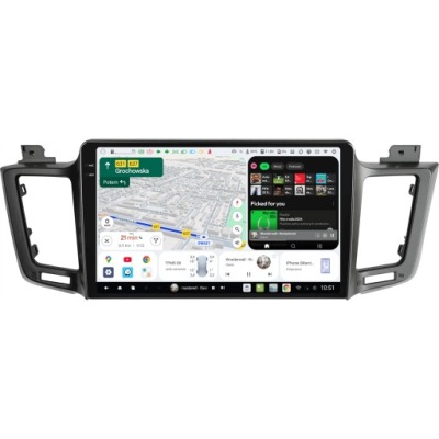 Radio Nawigacja Android 13 Toyota RAV4 2012-2018 DUDU7 8/128 2K QLED