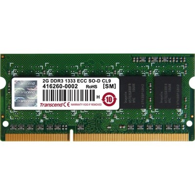 RAM SERWERA TRANSCEND TS256MSK72V3N-S, DDR3, 1300, ECCSO, 2GB, eti