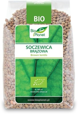 Soczewica zielona Bio 1 kg Bio Planet
