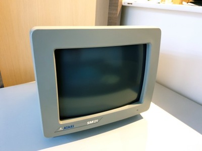 Monitor ATARI SM124 ładny stan