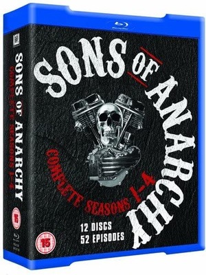 Sons of Anarchy Synowie Anarchii Seasons 1-4 [Blu