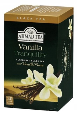 AHMAD Herbata Vaniliowa 20szt ekspresowa try it