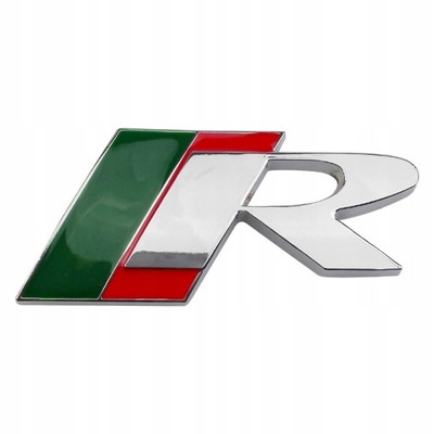 JAGUAR R LOGO EMBLEM METAL NAKLEJKI-7*3.1CM  