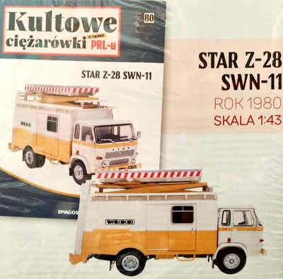 KULTOWE CIĘŻARÓWKI PRL-U NR 80 / 2024 - STAR Z 28 SWN 11