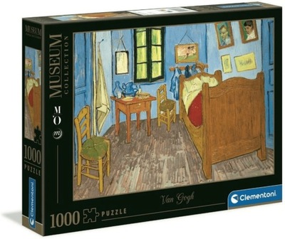 Puzzle 1000 Museum Van Gogh: Bedroom in Arles