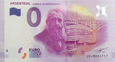 0 Euro - Argenteuil - Francja - 2017