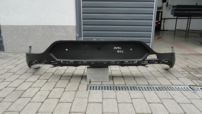 Бампер задня дифузор накладка mercedes glc 253 amg фото №1