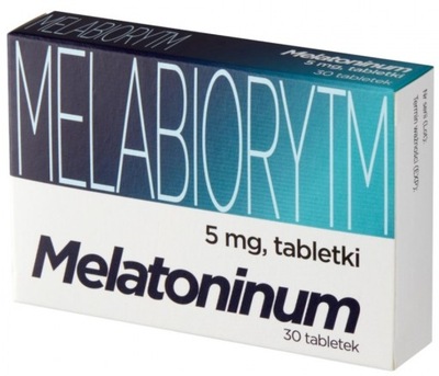 Melabiorytm melatonina sen 5 mg 30 tabletek