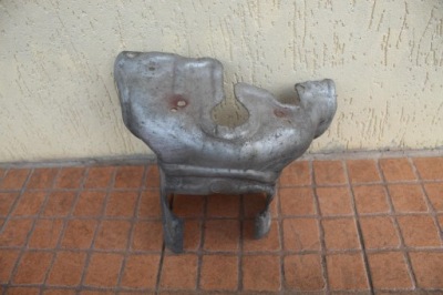 Защита тепловая коллектор катализатора citroen c3 i 1.4 9644777280 фото №1