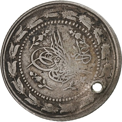 Moneta, Turcja, Mahmud II, 6 Kurush, 1837 (1223//3