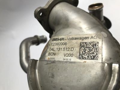 Радіатор вихлопних газів egr seat leon iii 12- 2.0 tdi фото №1