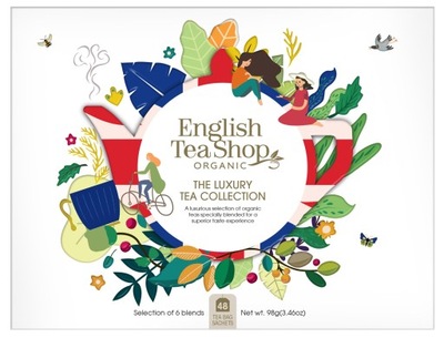 Zestaw LUKSUSOWYCH herbat 48 szt. English Tea Shop