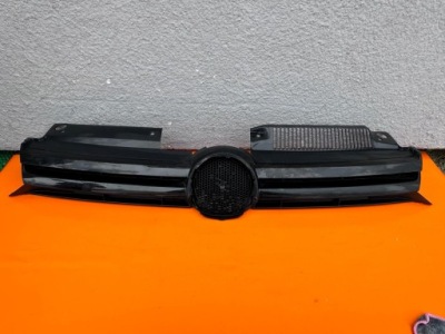 Vw golf vi 5k0853653f решітка радіатора решітка радіатора бампера перед org. фото №1
