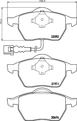 Hella 8DB355008471 HELLA