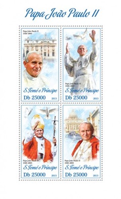 Papież Jan Paweł II St.Tome ark. #st13407a