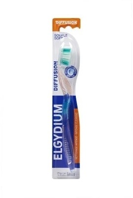 Elgydium Difusion szczoteczka do zębów medium 1 sztuka