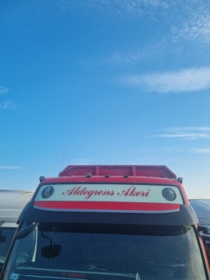 Накладка козырёк защита солнцезащитная крепления volvo fh 13 16 lift фото №1